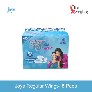 Joya Sanitary Napkin Wings Regular Flow 8 Pads Pack, Make You More Klassy  !